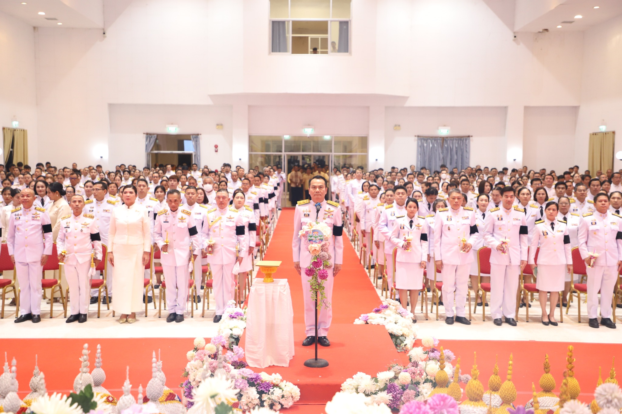 จังหวัดอุบลราชธานี จัดพิธีถวายเครื่องราชสักการะ วางพานพุ่ม และจุดเทียนถวายพระพรชัยมงคล  เนื่องในโอกาสวันเฉลิมพระชนมพรรษา สมเด็จพระนางเจ้าสุทิดา พัชรสุธาพิมลลักษณ พระบรมราชินี 3 มิถุนายน 2569