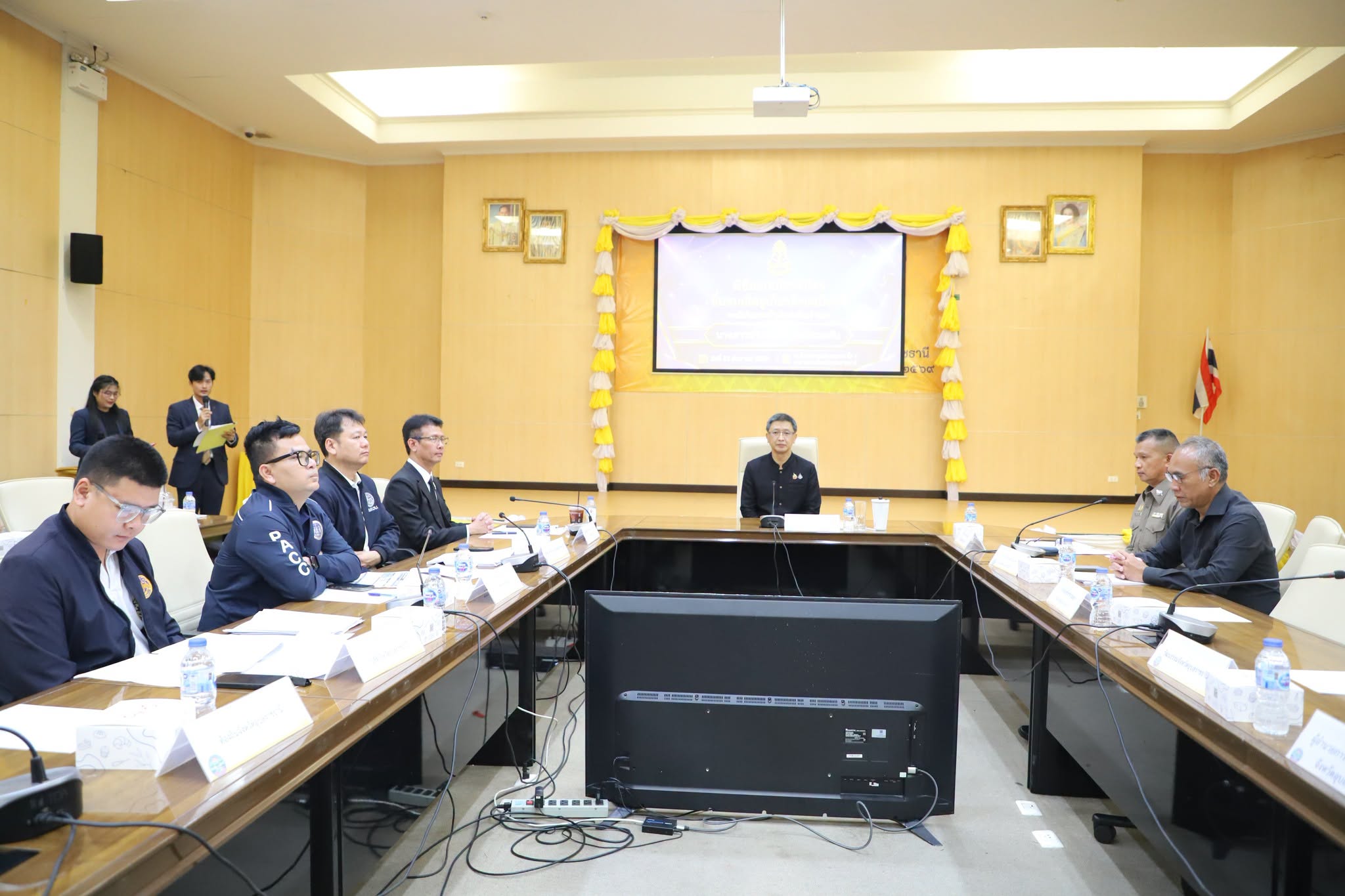 จังหวัดอุบลราชธานี ประชุมคณะกรรมการขับเคลื่อนการต่อต้านการทุจริตและประพฤติมิชอบ ครั้งที่ 3/2569
