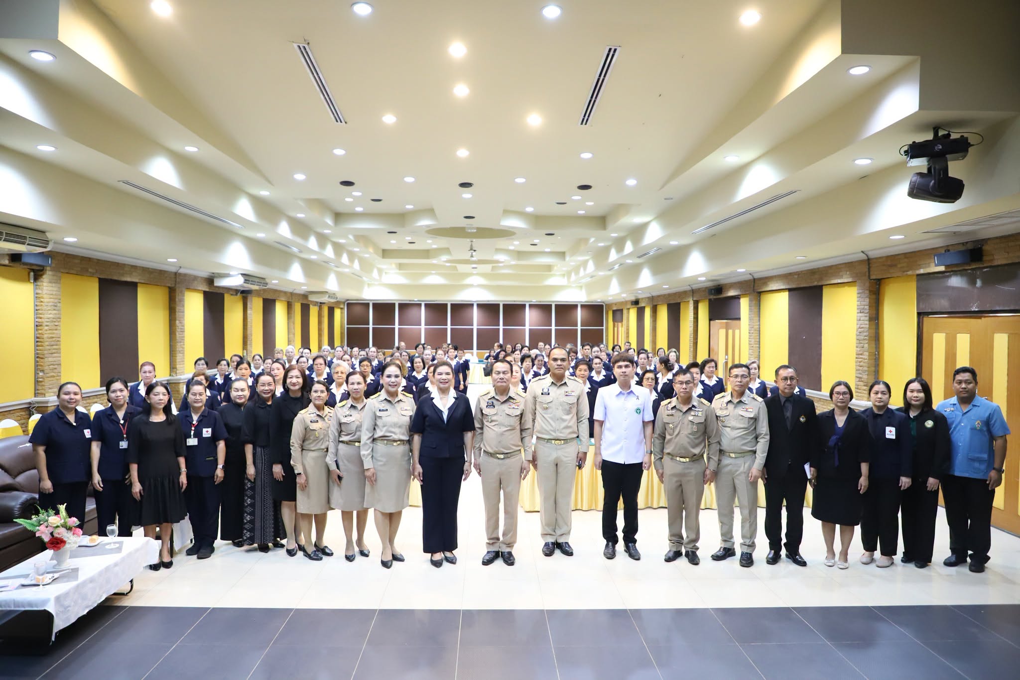 จังหวัดอุบลราชธานี จัดอบรมเผยแพร่อุดมการณ์และหลักการกาชาด เสริมความรู้สมาชิกเหล่ากาชาด พร้อมปฏิบัติงานช่วยเหลือประชาชน